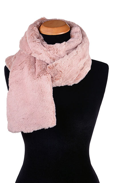 Classic Scarf | Frosted Cedar Faux Fur | Handmade USA by Pandemonium Seattle