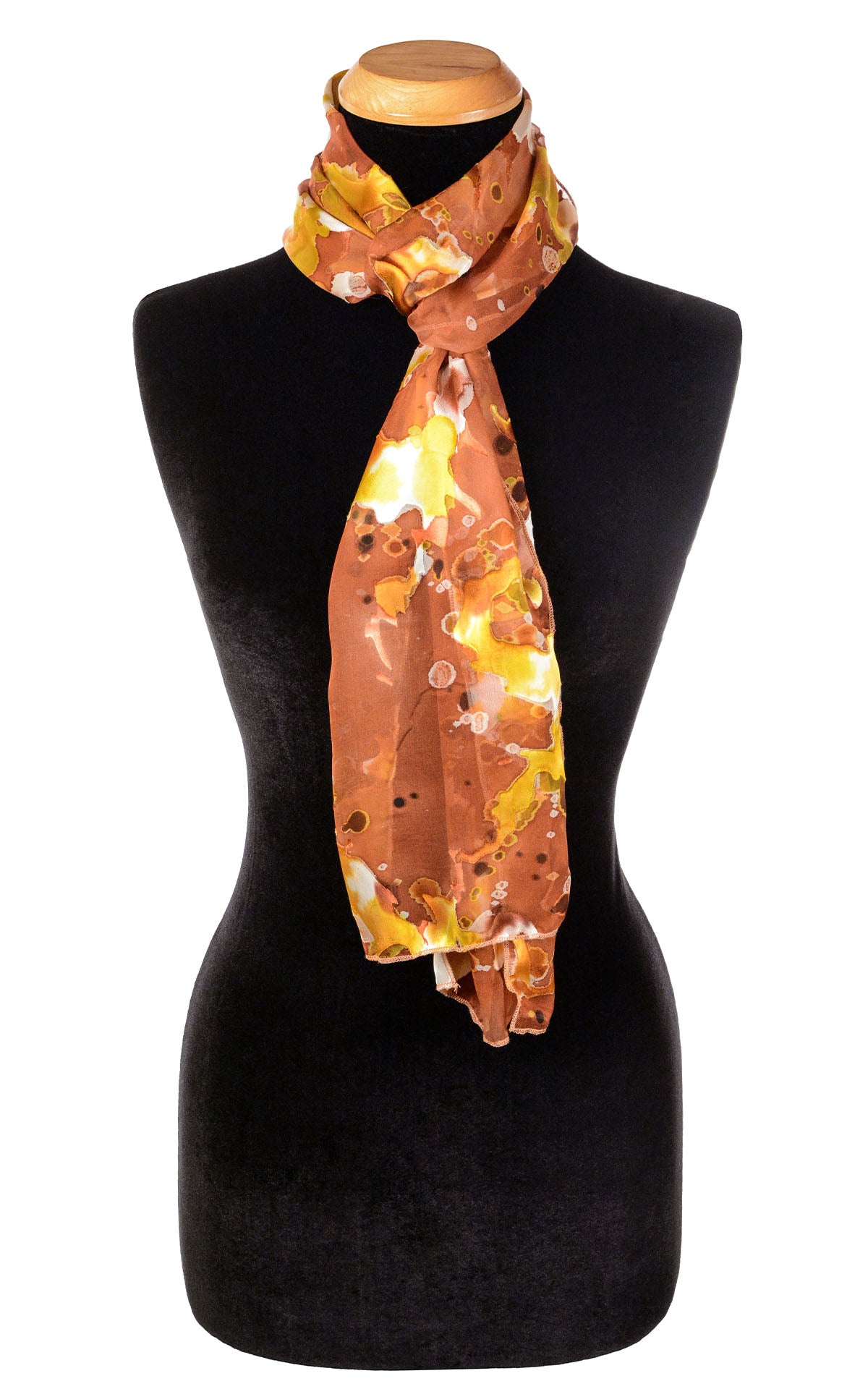 Women's Garden Path Classic Scarf in Snap Dragon | Handmade in Seattle WA | Pandemonium Millinery