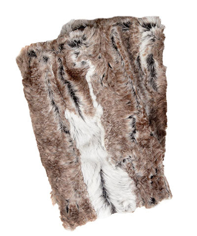 Reversible Fingerless Gloves | Birch Luxury Faux Fur | Pandemonium Millinery