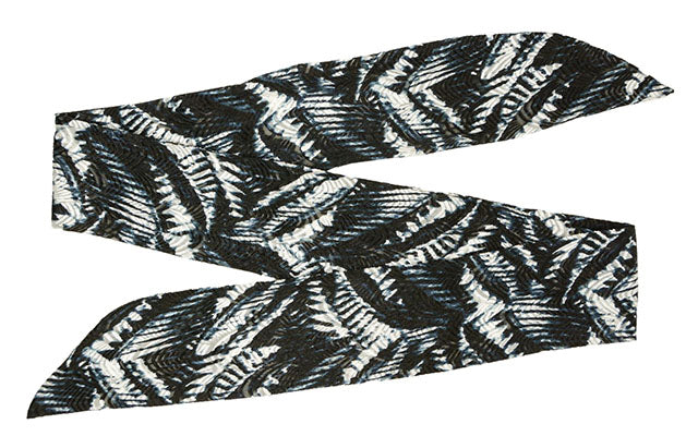 Hair / Neck Tie | Maui Nights Silk | Leigh Young Collection Handmade in Seattle WA