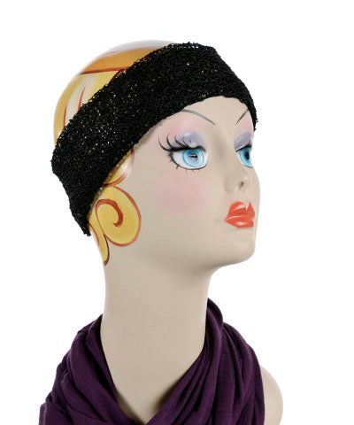 Headband - In Wide or Narrow! Sequins and Neutral Colors! Glitzy Glam