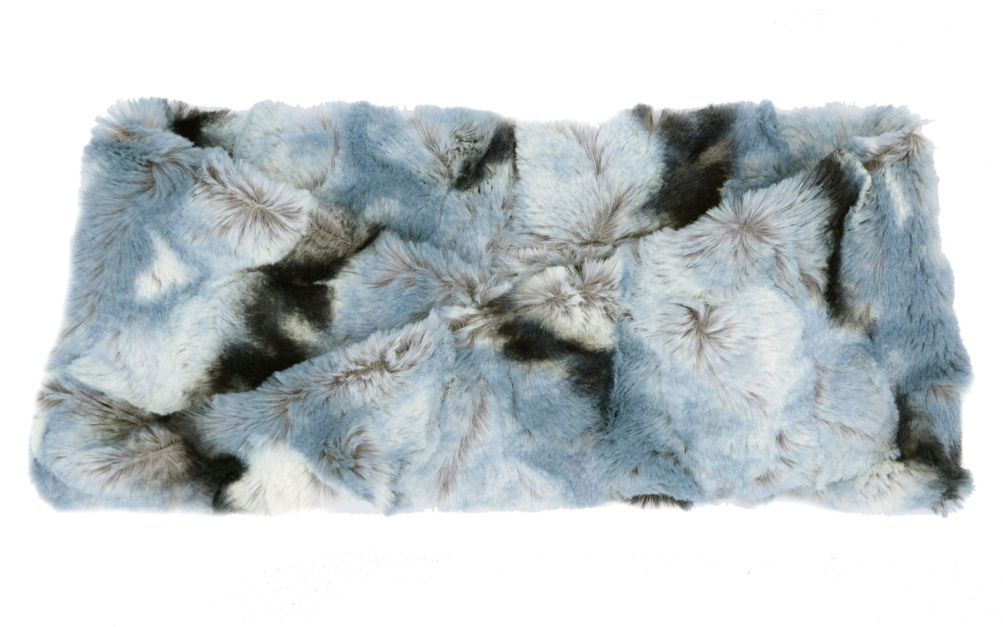 Headband  |  Cascade Faux Fur in White Water | Handmade in Seattle, WA USA by Pandemonium Millinery