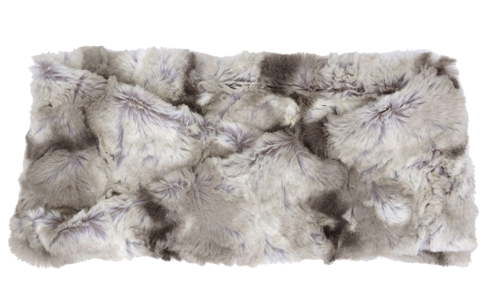 Headband  |  Cascade Faux Fur in White Water | Handmade in Seattle, WA USA by Pandemonium Millinery