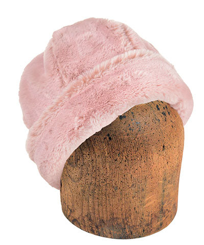 Men's Beanie Hat | Frosted Cedar Faux Fur | Handmade in the USA by Pandemonium Seattle