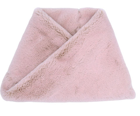 Neck Warmer | Frosted Cedar Faux Fur | Handmade in the USA by Pandemonium Seattle