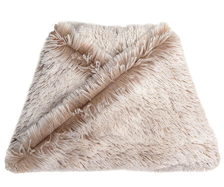 Neck Warmer | Foxy Beach, Cream and Sand Faux Fur | Handmade in the USA by Pandemonium Seattle