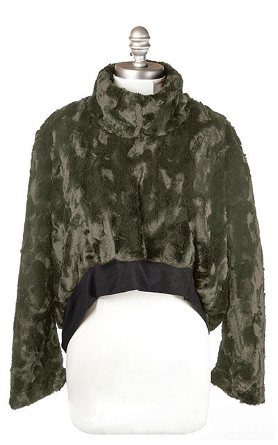 Northwest Pullover Top - Cuddly Army Green Made is Seattle Washington