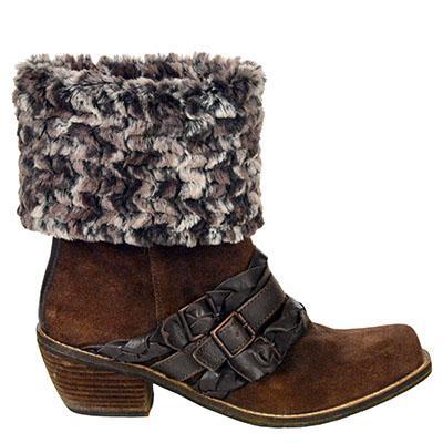 Boot Topper - Luxury Faux Fur in Calico