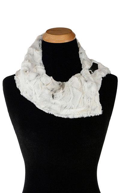 Buckle Scarf - Luxury Faux Fur in Winters Frost  (Sold Out!)