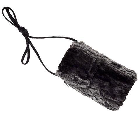 Cell Phone Case with Crossbody Cord | Sequoia Luxury Faux Fur | Handmade in the USA by Pandemonium Seattle