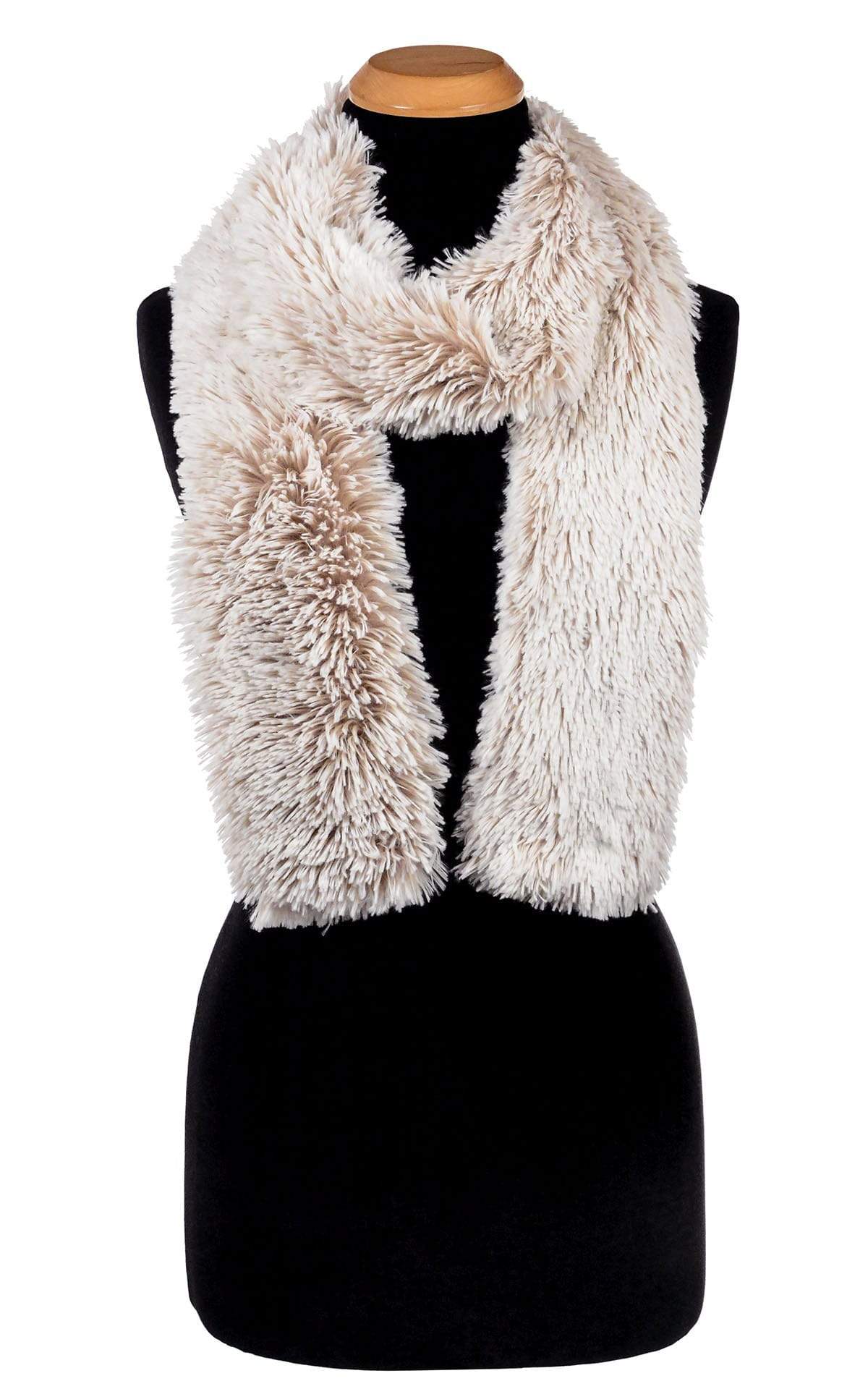 Pandemonium Millinery Classic Scarf - Fox Faux Fur Scarves