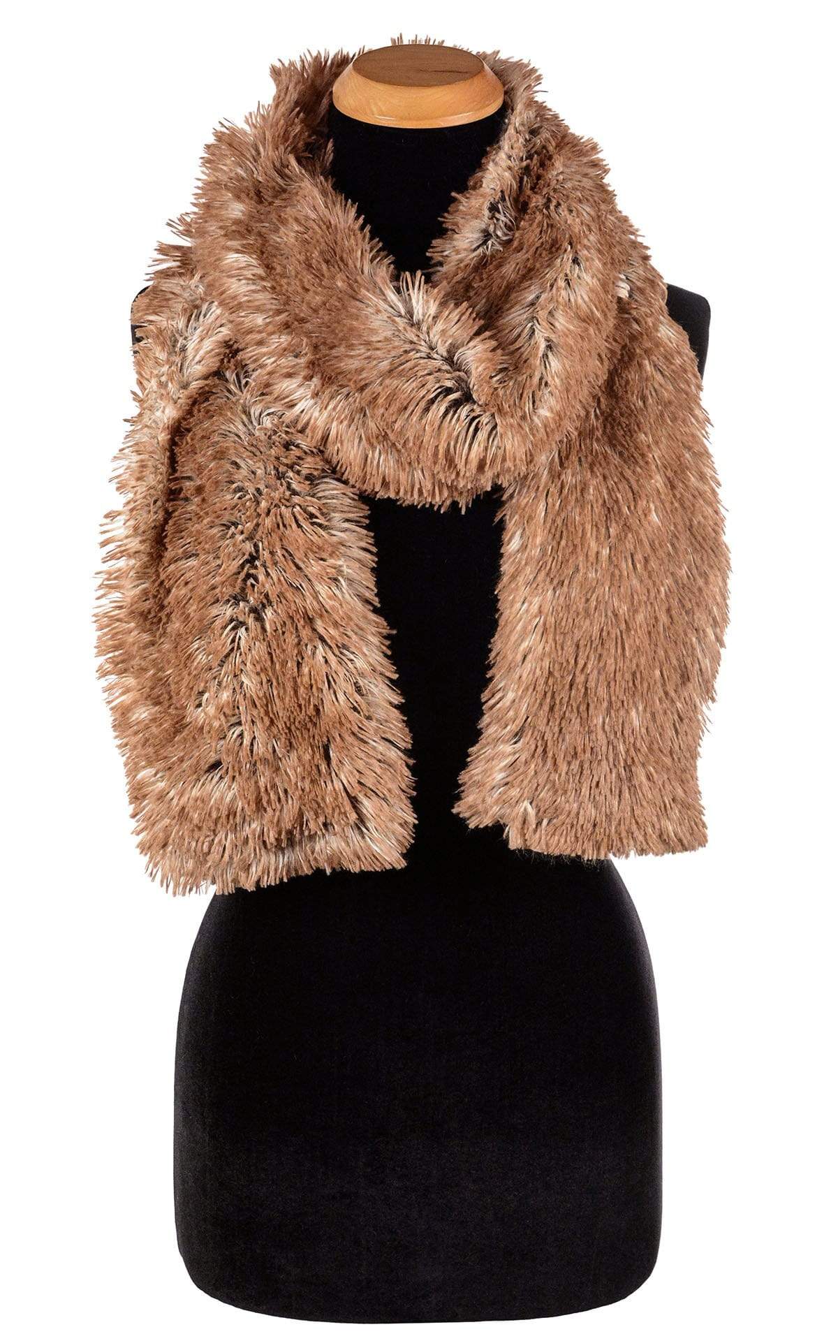 Pandemonium Millinery Classic Scarf - Fox Faux Fur Scarves