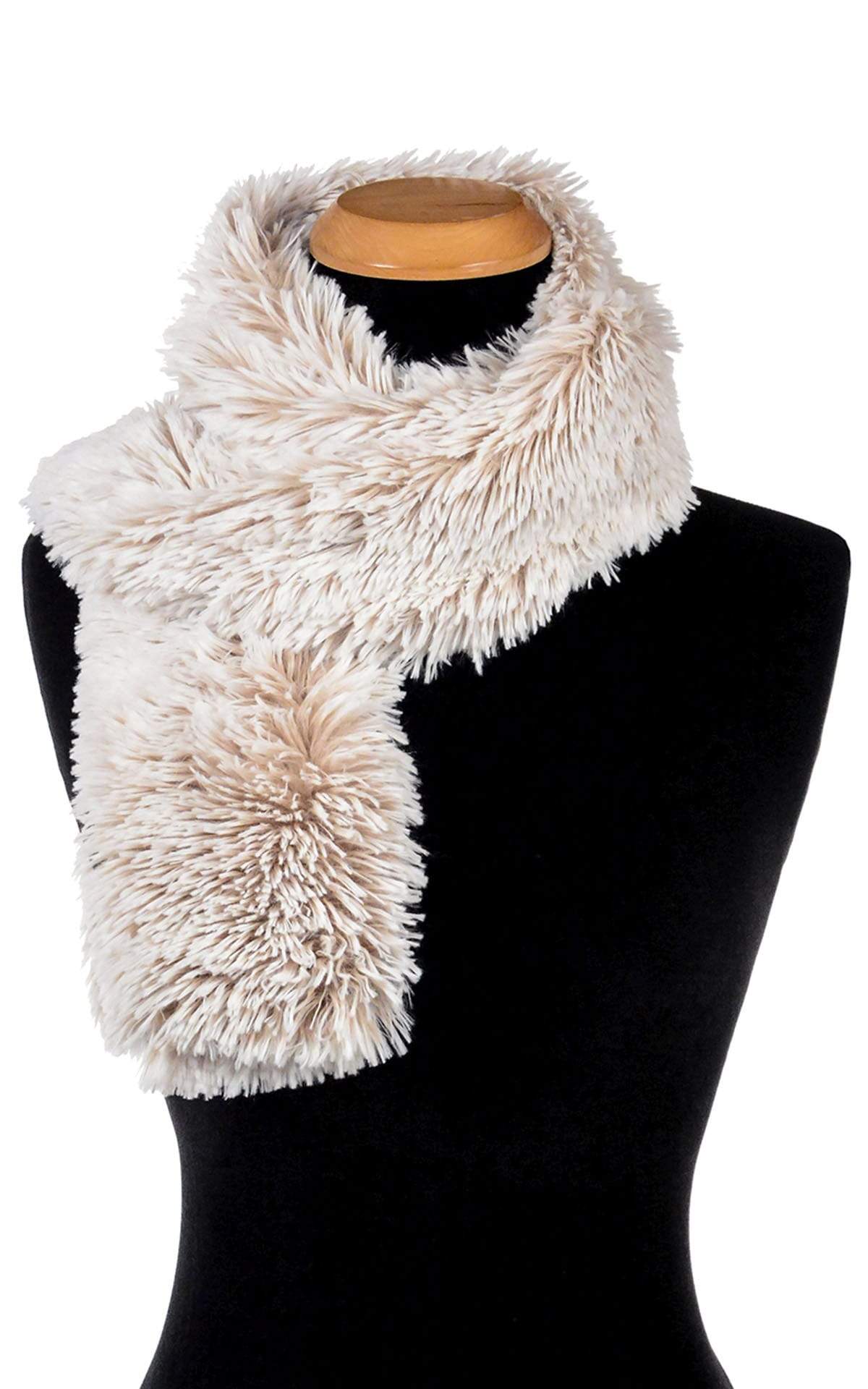Pandemonium Millinery Classic Scarf - Fox Faux Fur Skinny / Foxy Beach Scarves