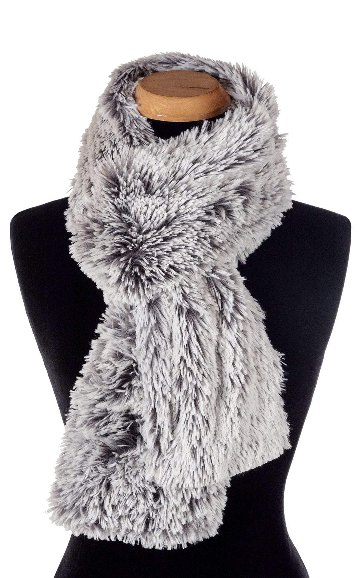 Pandemonium Millinery Classic Scarf - Fox Faux Fur Standard / Pearl Fox Scarves
