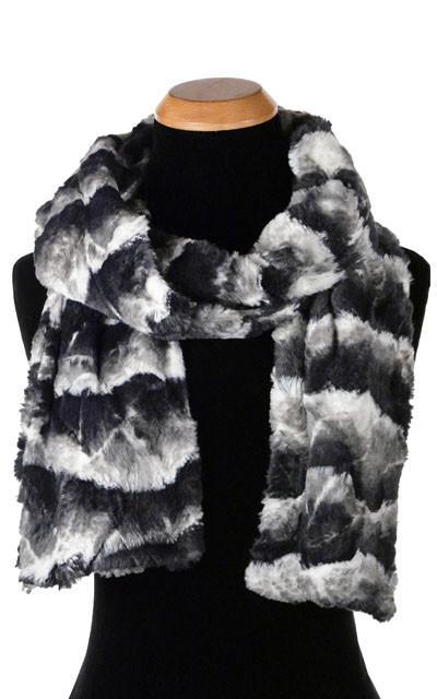 Classic Scarf - Luxury Faux Fur in Ocean Mist (Only One Left!)