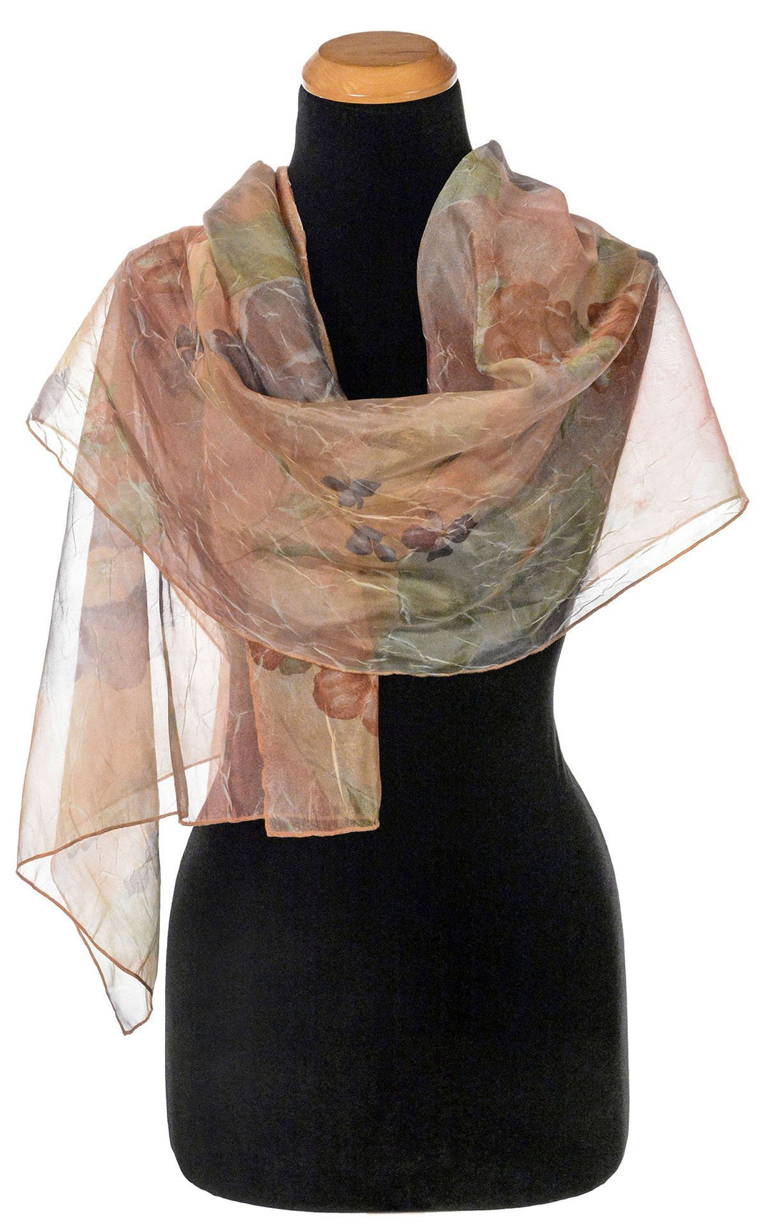 Draped Coastal Garden Wrap in Bayberry | Handmade in Seattle WA | Pandemonium Millinery