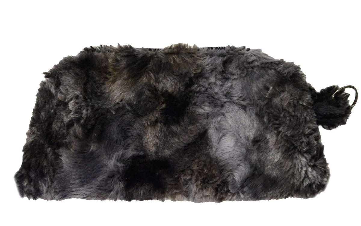Coin Purse &amp; Cosmetic Bag - Highland Faux Fur (Limited Availability)