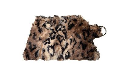 Coin Purse &amp; Cosmetic Bag - Luxury Faux Fur in Carpathian Lynx (Limited Availability)