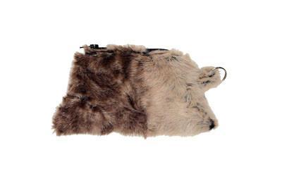 Coin Purse &amp; Cosmetic Bag - Luxury Faux Fur in Fawn  (Sold Out!)