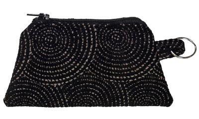 Coin Purse &amp; Cosmetic Bag - Spiral Dance Upholstery (Limited Availability)