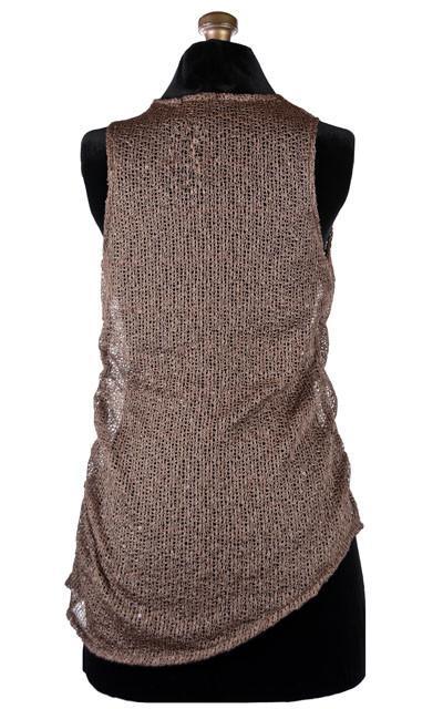 Cowl Top - Glitzy Glam (Coffee &amp; Toffee Only - Limited Availability)