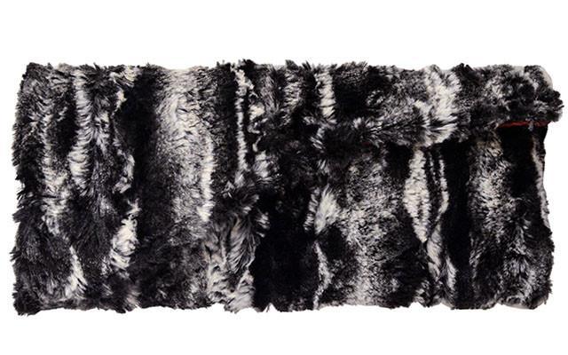 Envelope Clutch - Luxury Faux Fur Agate in Black Agate in Black / Clutch Only Handbag Pandemonium Millinery