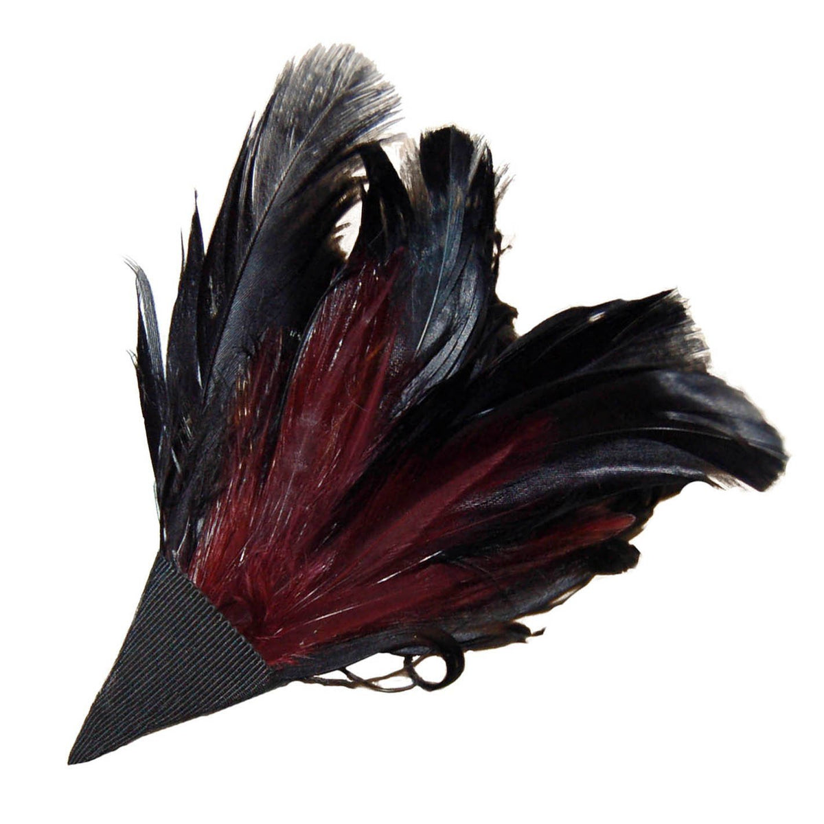 Feather Brooch - 80 (One Black/Rouge Left!)