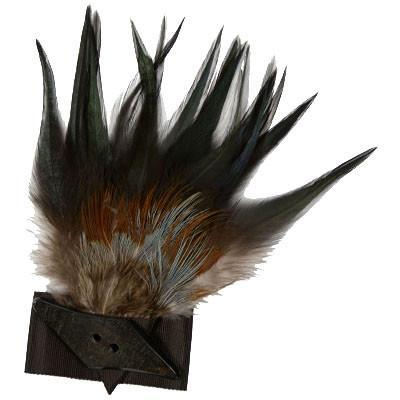 Feather Trim - Natural &amp; Pheasant