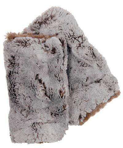Fingerless Gloves | Luxury Faux Fur in Giant&#39;s Causeway | Pandemonium Millinery
