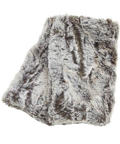 Fingerless Gloves | Luxury Faux Fur in Khaki | Pandemonium Millinery
