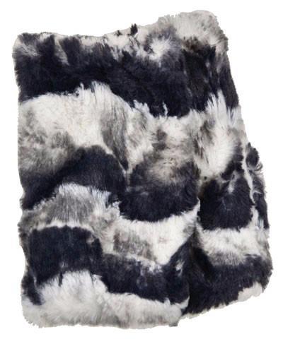 Reversible Fingerless Gloves | Ocean Mist Luxury Faux Fur | Pandemonium Millinery