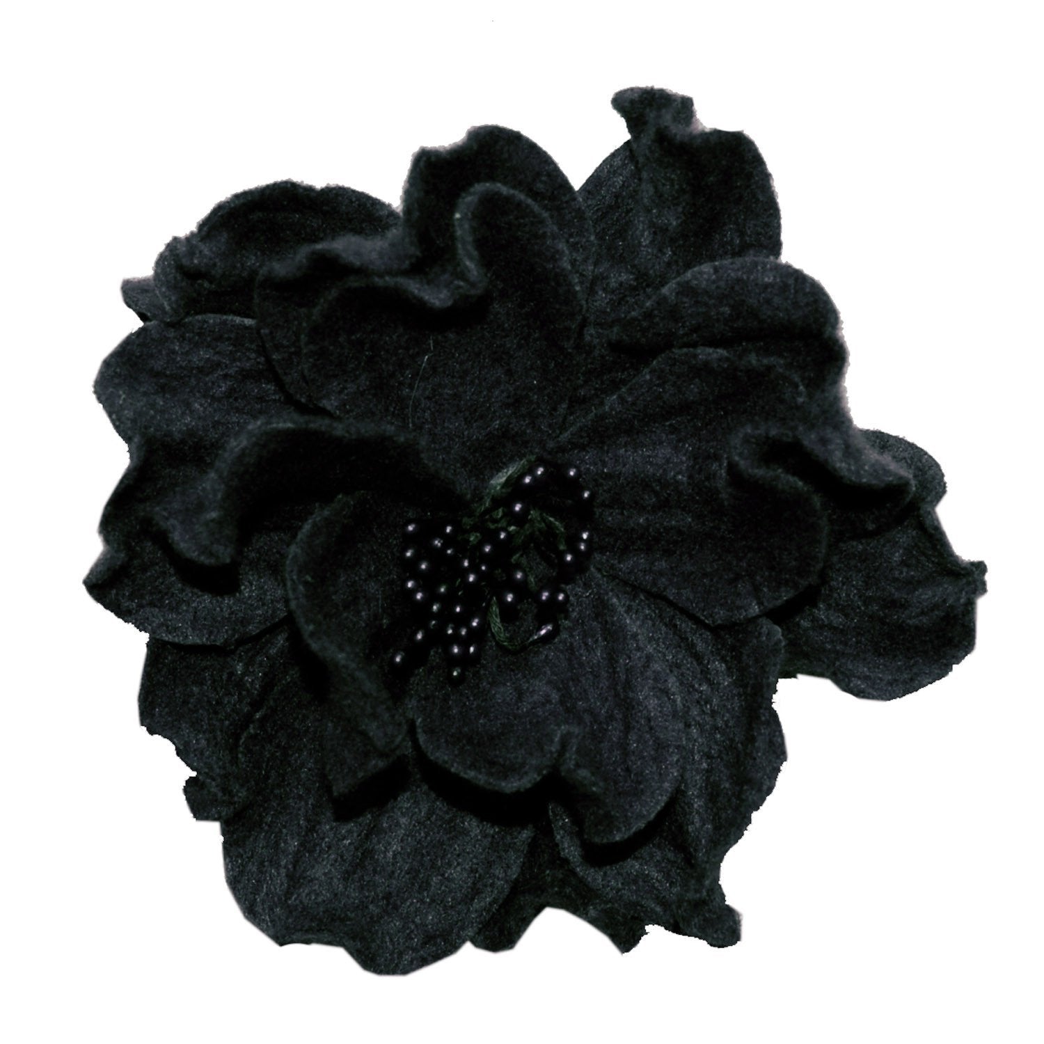 Flower Brooches - Pandemonium Millinery Faux Fur Boutique made in Seattle  WA USA