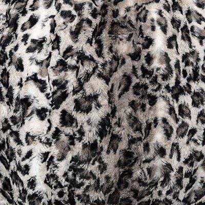 Grace Cloche Style Hat - Luxury Faux Fur Savannah Cat in Gray