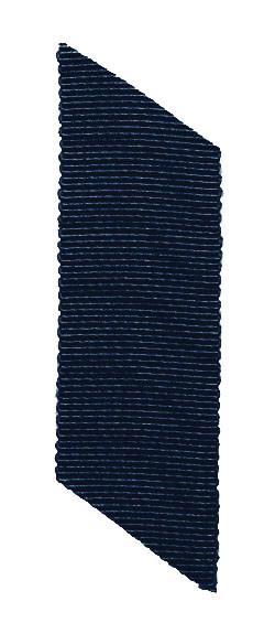 Grosgrain Swatch in Navy Blue from Pandemonium Millinery