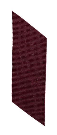 Hat Band Style 42 with Bow in Burgundy Grosgrain | Handmade in Seattle WA | Pandemonium Millinery