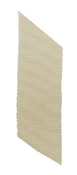 Hat Band Style 42 with Bow in Cream Grosgrain | Handmade in Seattle WA | Pandemonium Millinery