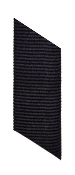 Three Rosette Trim | Black Grosgrain | Pandemonium Millinery | Seattle WA