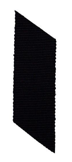 Hat Band Style 91 with Bow in Black Grosgrain | Handmade in Seattle WA | Pandemonium Millinery