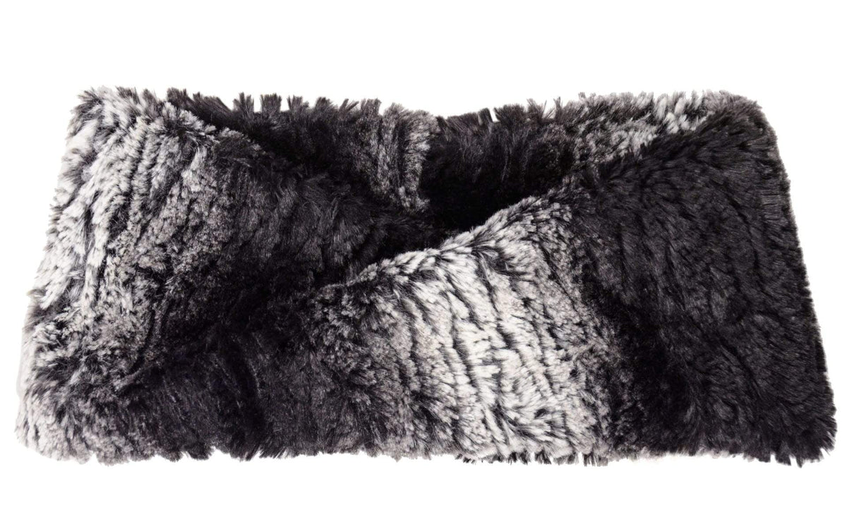 Headband - Luxury Faux Fur in Smouldering Sequoia