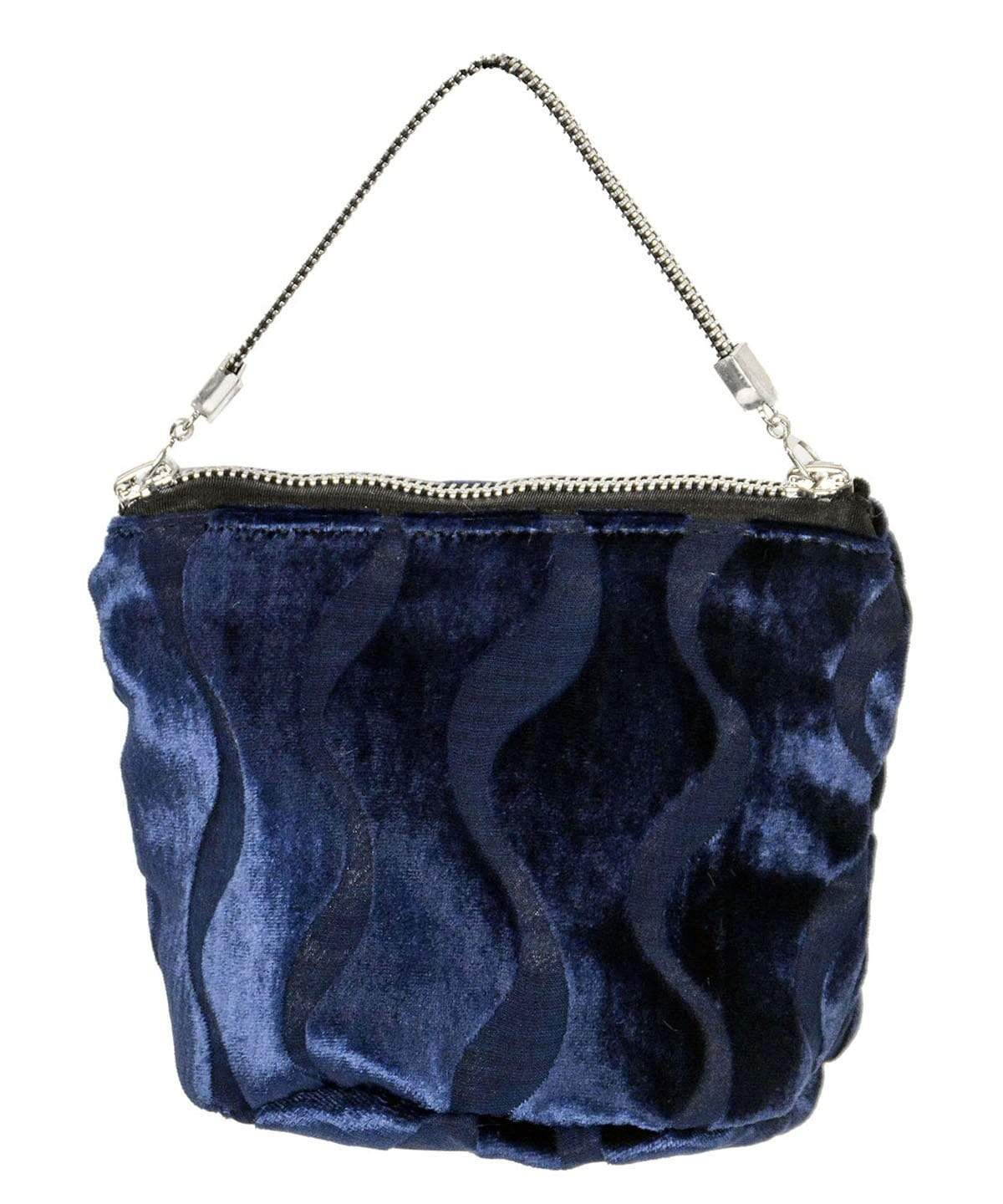 Pandemonium Millinery Baltic Sea Ibiza After Six Bag - High Seas Burnout Velvet Collection Handbag