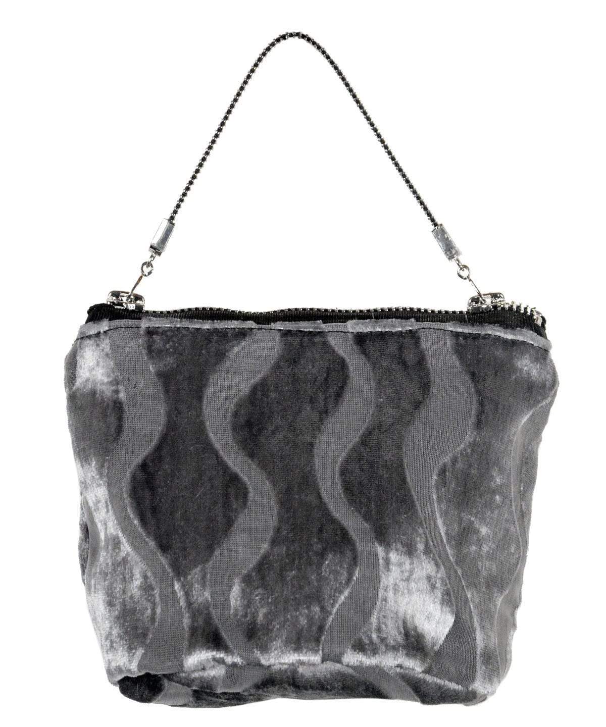 Pandemonium Millinery Baltic Sea Ibiza After Six Bag - High Seas Burnout Velvet Collection Handbag