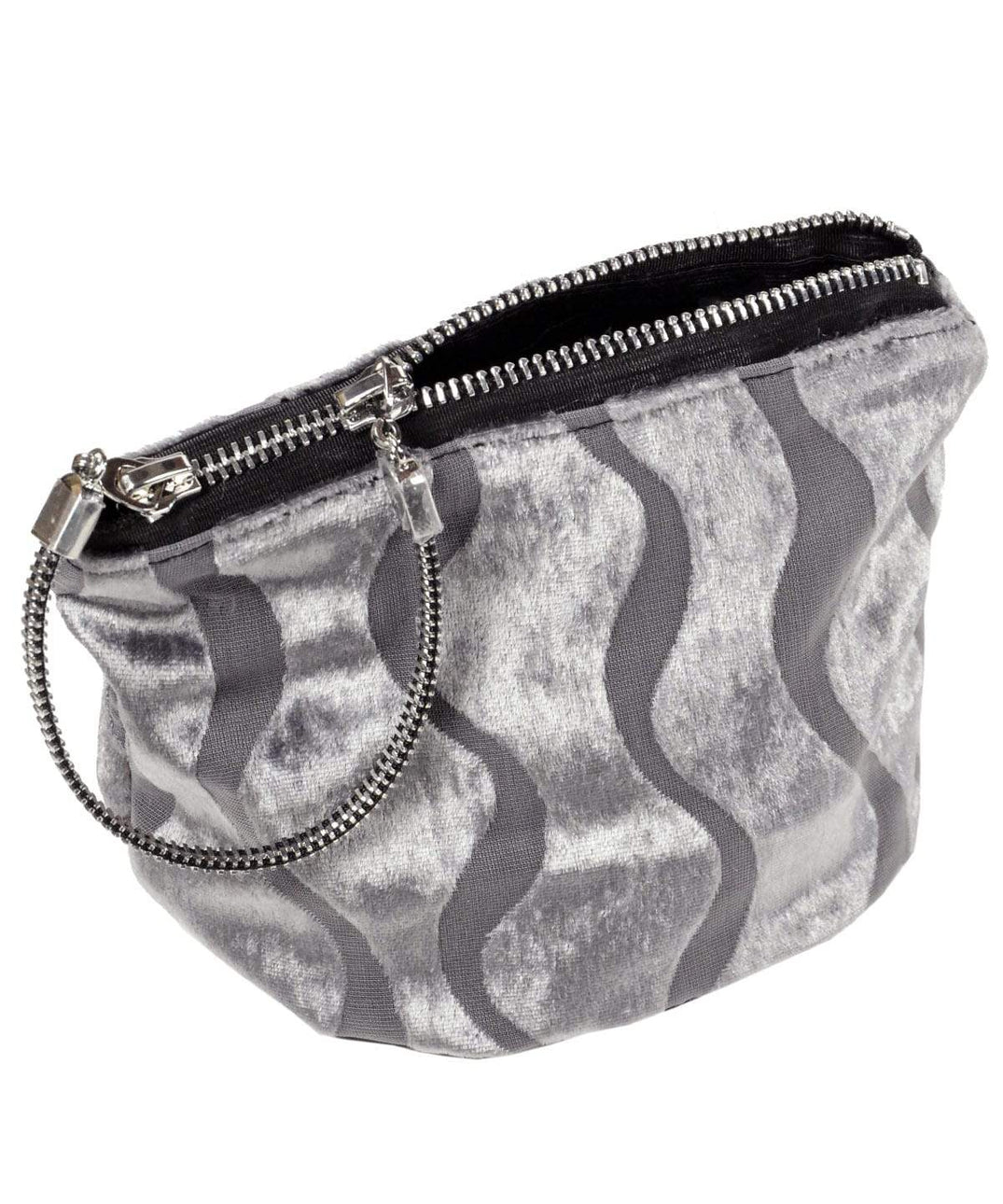 Pandemonium Millinery Bering Sea Ibiza After Six Bag - High Seas Burnout Velvet Collection Handbag shown open