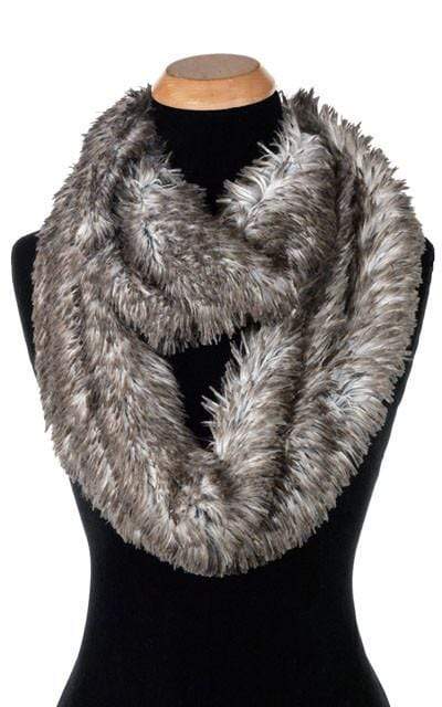 Pandemonium Millinery Infinity Scarf - Fox Faux Fur Arctic Fox Scarves