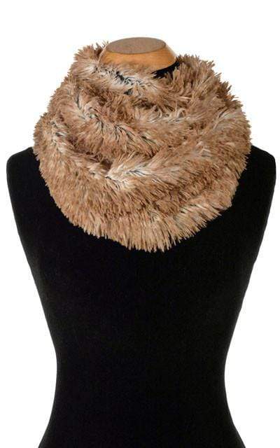 Pandemonium Millinery Infinity Scarf - Fox Faux Fur Red Fox Scarves