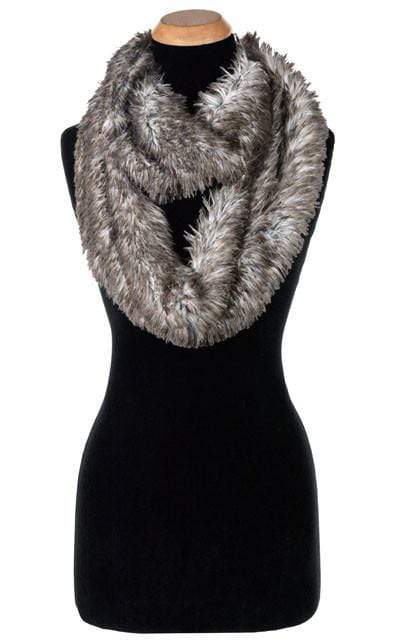 Pandemonium Millinery Infinity Scarf - Fox Faux Fur Scarves
