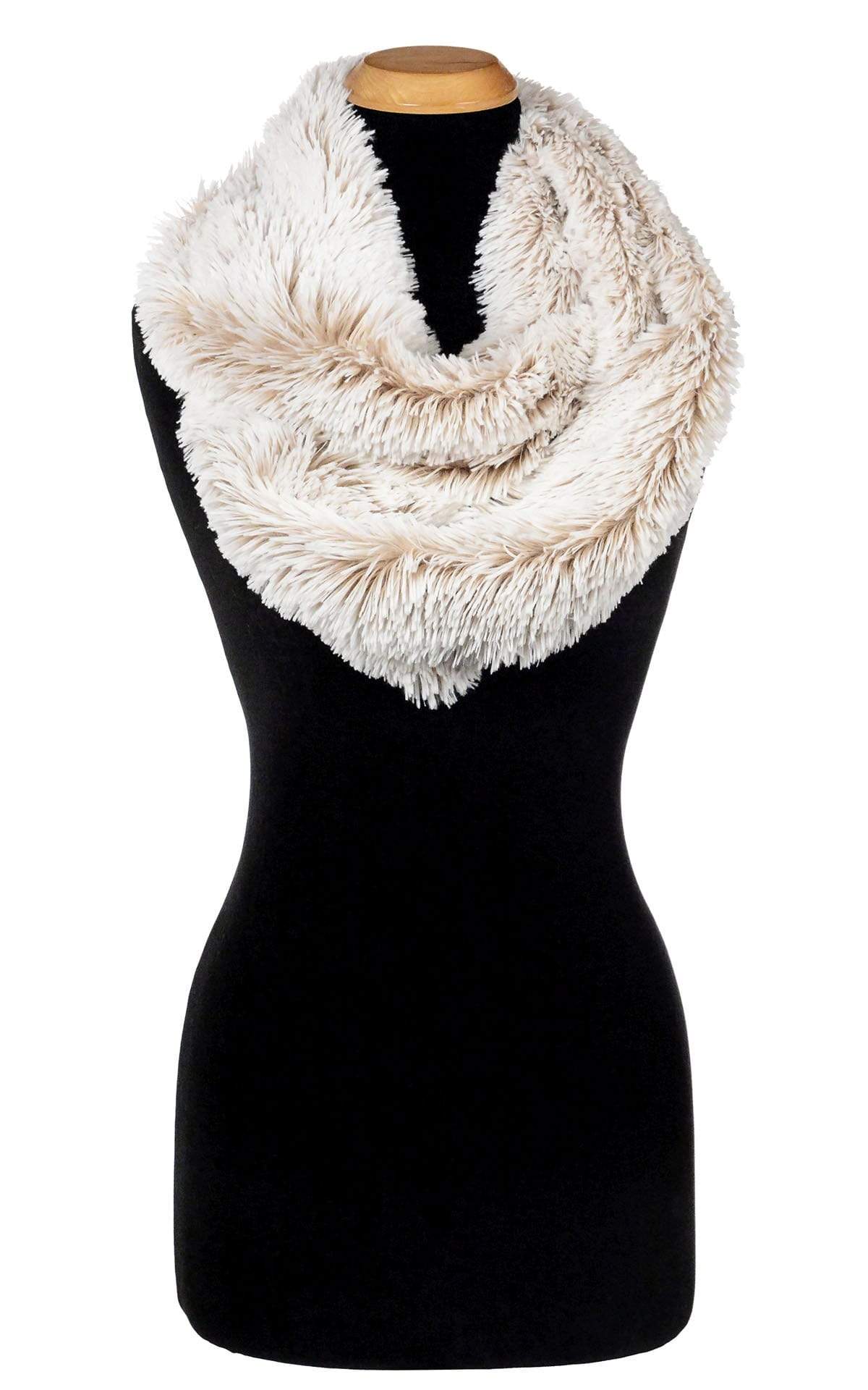 Pandemonium Millinery Infinity Scarf - Fox Faux Fur Scarves
