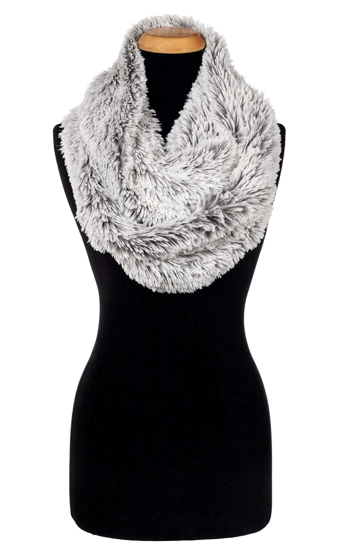 Pandemonium Millinery Infinity Scarf - Fox Faux Fur Scarves