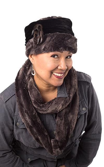 Infinity Scarf Espresso Bean Faux fur