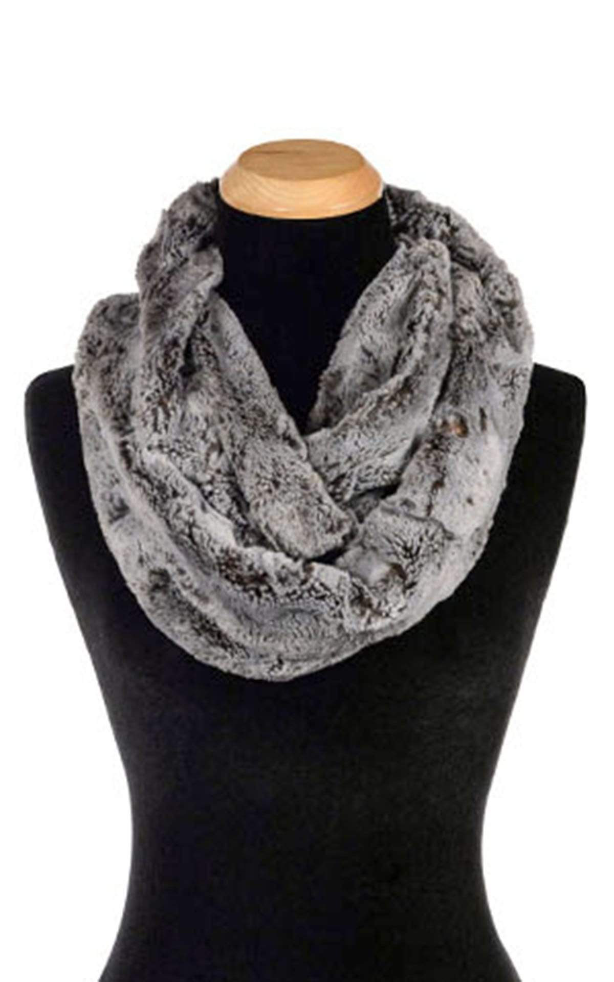 Infinity Scarf - Luxury Faux Fur in Giant&#39;s Causeway (ONLY THREE LEFT!)