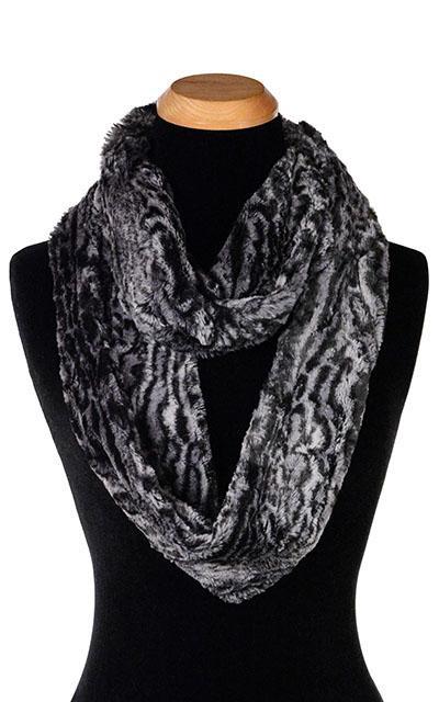 Infinity Scarf - Luxury Faux Fur in Siberian Lynx - Sold Out!